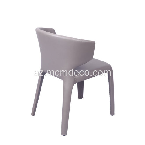 Cassina 367 HOLA Yemək Otağı üçün Dəri Kürsü